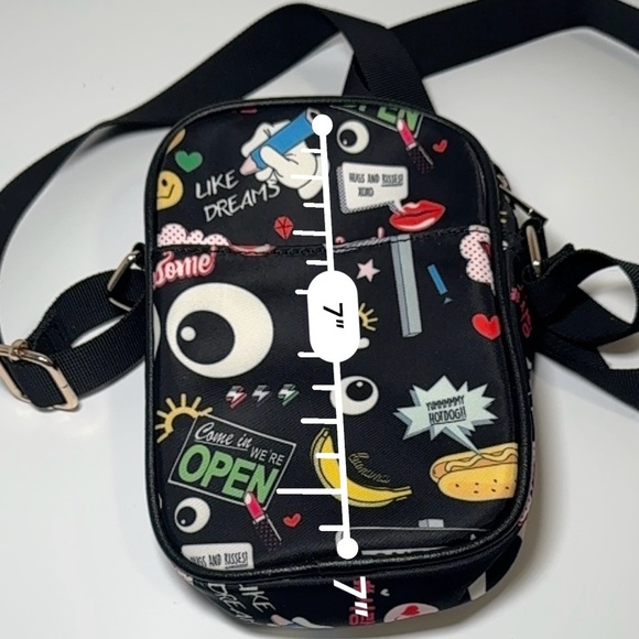 LD like dreams unisex crossbody bag - Picture 9 of 9
